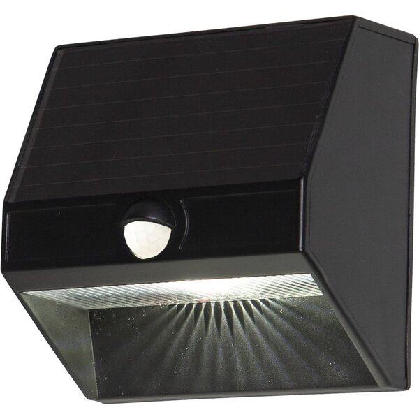 Nástěnné solární LED svítidlo Star Trading Wally, výška 11 cm