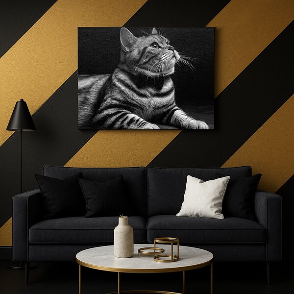 KRAFTHOUSE.EU Váš mazlíček v Prémiovém stylu – obraz na plátno Premium Canvas | Různé rozměry Velikost: 30 x 20 cm
