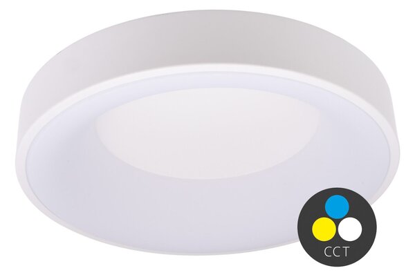 T-LED Bílé LED stropní svítidlo kulaté 380mm 32W CCT 105531