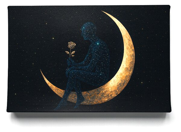 KRAFTHOUSE.EU StarMan – obraz na plátno Premium Canvas | 100% bavlna| Různé rozměry Velikost: 30 x 20 cm