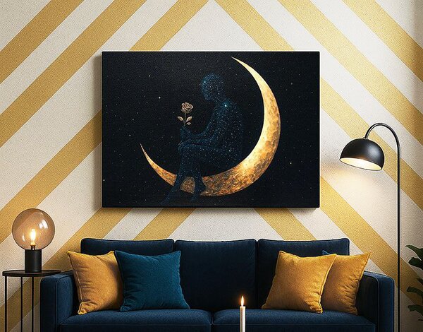 KRAFTHOUSE.EU StarMan – obraz na plátno Premium Canvas | 100% bavlna| Různé rozměry Velikost: 30 x 20 cm