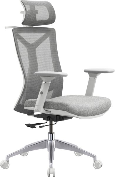 LTC Kancelářská židle ELEGANCE GREY, šedá