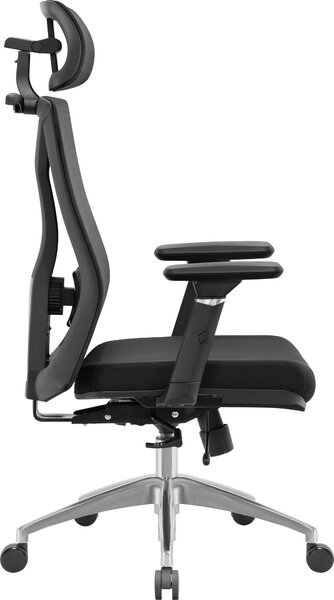 LTC Kancelářská židle ELEGANCE BLACK, černá