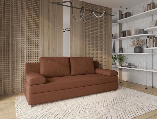 ROZKLÁDACÍ POHOVKA, textil, hnědá Ti'me - Rozkládací pohovky, Online Only