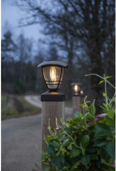 Venkovní solární LED svítidlo Star Trading Felix, výška 19 cm