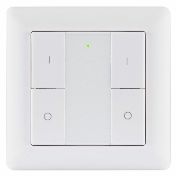 PAULMANN Startovací sada Smart Home smik Gateway nástěnný ovladač + LED vestavné svítidlo Nova Plus Coin základní sada výklopné RGBW