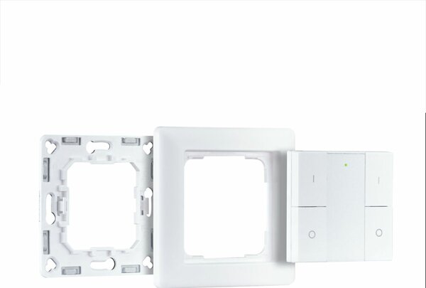 PAULMANN Startovací sada Smart Home smik Gateway nástěnný ovladač + LED vestavné svítidlo Nova Plus Coin základní sada výklopné RGBW