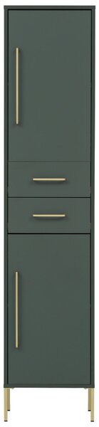 VYSOKÁ SKŘÍŇ, lesní zelená, 40,5/184,3/33,1 cm Stylife - Koupelnové série