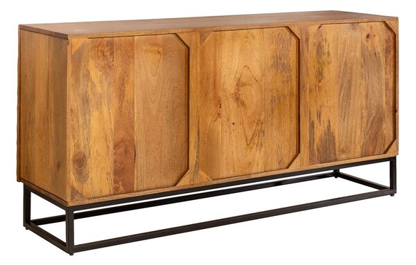 Designová komoda Shayla 140 cm hnědé mango