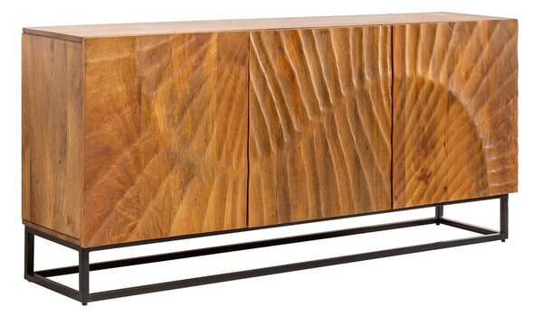 Designová komoda Shayla 140 cm hnědé mango