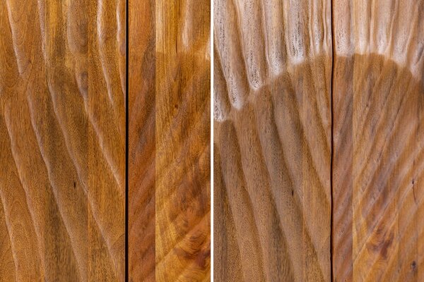 Designová komoda Shayla 140 cm hnědé mango