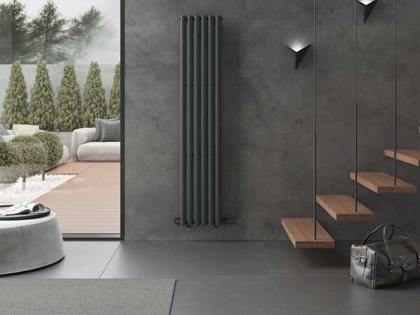 Mexen Oregon, topné těleso 1800x360 mm, 604 W, antracitová, W202-1800-350-00-66