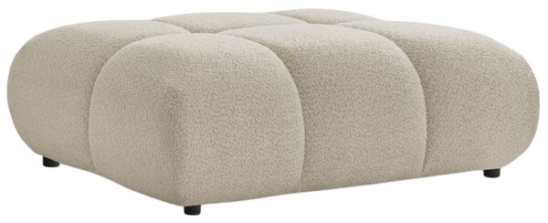 -25 % Dny MOMENTI– Bobochic Paris Béžová bouclé podnožka Alya 122 x 82 cm