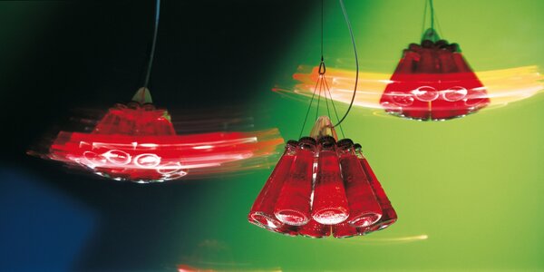 Ingo Maurer designová závěsná svítidla Campari Light