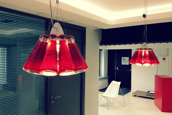 Ingo Maurer designová závěsná svítidla Campari Light