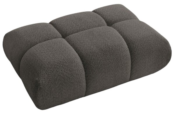 -25 % Dny MOMENTI– Bobochic Paris Hnědá bouclé podnožka Alya 122 x 82 cm