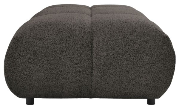 -25 % Dny MOMENTI– Bobochic Paris Hnědá bouclé podnožka Alya 122 x 82 cm