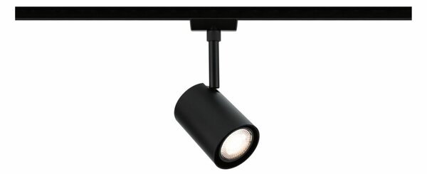 PAULMANN URail LED lištový spot Smart Home Zigbee 3.0 Luxe GU10 4,8W RGBW+ stmívatelné 230V černá mat
