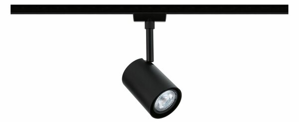 PAULMANN URail LED lištový spot Smart Home Zigbee 3.0 Luxe GU10 4,8W RGBW+ stmívatelné 230V černá mat