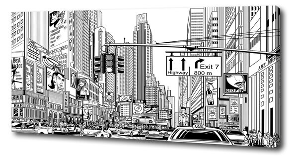Foto obraz na plátně do obýváku Ulice New Yorku oc-39334170