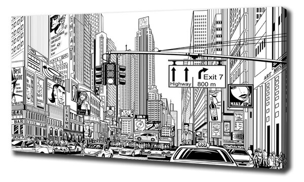 Foto obraz na plátně do obýváku Ulice New Yorku oc-39334170