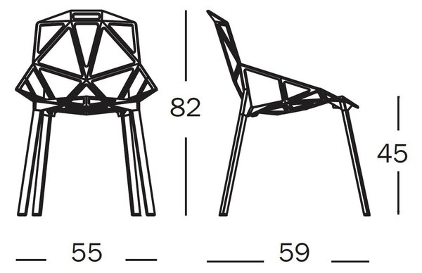 Magis designové židle Chair One