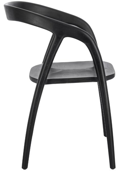 -25 % Dny MOMENTI– Bizzotto Černá dřevěná jídelní židle Dotty