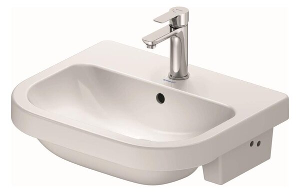 Duravit 24035500002 - Zápustné umyvadlo D-CODE 55x45,5 cm keramika/lesklá bílá