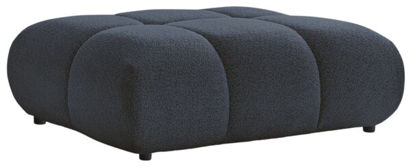 -25 % Dny MOMENTI– Bobochic Paris Tmavě modrá bouclé podnožka Alya 122 x 82 cm
