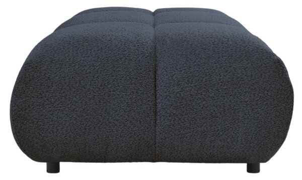 -25 % Dny MOMENTI– Bobochic Paris Tmavě modrá bouclé podnožka Alya 122 x 82 cm