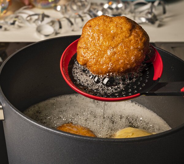 Blanšírovací lžíce 32 cm WOLL Cook it silikonová – prémiové německé nádobí KU006