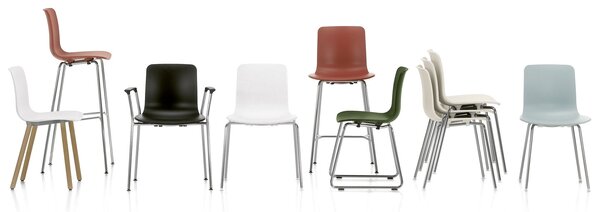 Vitra designové barové židle Hal Ply Stool High