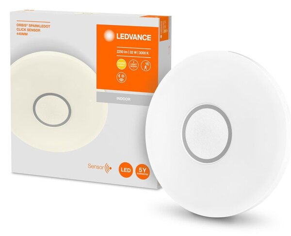 Stropní LED světlo se senzorem 32W ORBIS 440 teplá bílá