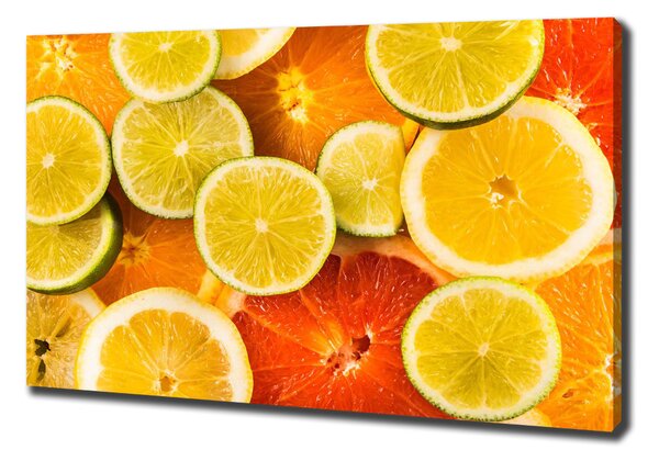 Foto obraz na plátně do obýváku Citrusové ovoce oc-41404635