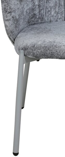 ŽIDLE, šedá Stylife - Jídelní židle, Online Only