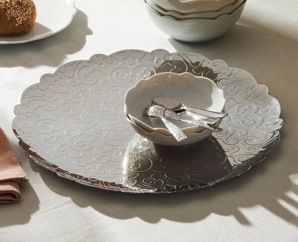 Alessi designové podnosy Dressed Round Tray (průměr 35 cm)