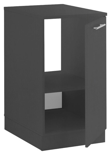 VÍCEÚČELOVÁ SKŘÍŇ, antracitová, 50/93/68 cm - Online Only komody, Online Only