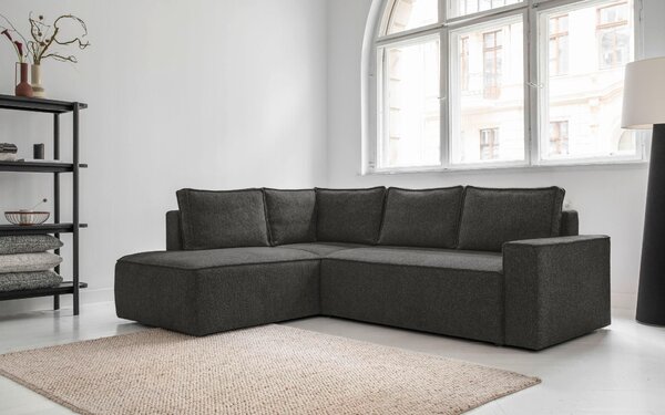 ROHOVÁ SEDAČKA, textil, tmavě šedá MID.YOU - Sedací soupravy, Online Only