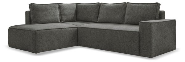 ROHOVÁ SEDAČKA, textil, tmavě šedá MID.YOU - Sedací soupravy, Online Only