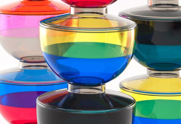 Kartell designové vázy Shibuya