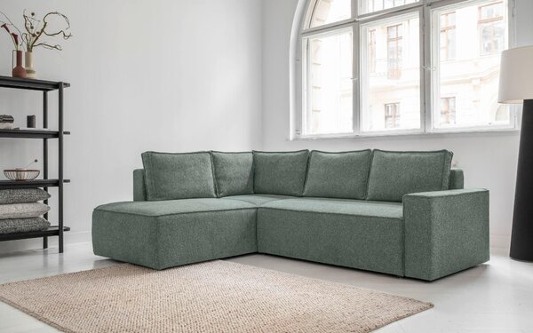 ROHOVÁ SEDAČKA, textil, zelená MID.YOU - Sedací soupravy, Online Only