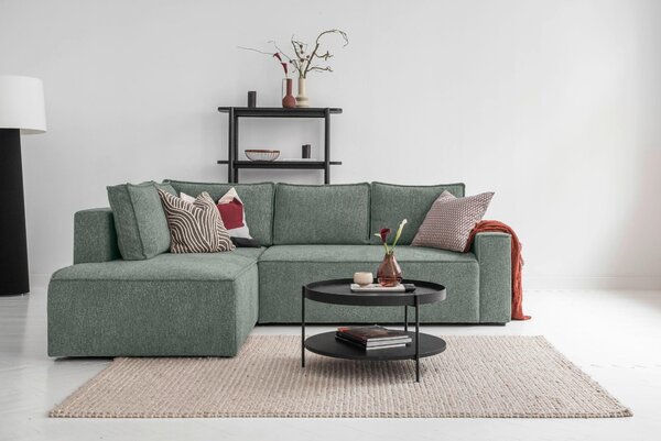 ROHOVÁ SEDAČKA, textil, zelená MID.YOU - Sedací soupravy, Online Only