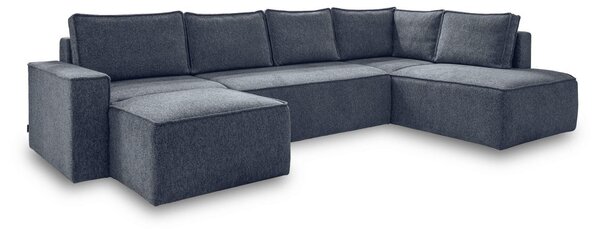 SEDACÍ SOUPRAVA, textil, tmavě modrá MID.YOU - Sedací soupravy, Online Only