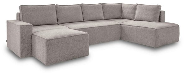 SEDACÍ SOUPRAVA, textil, šedá, bílá MID.YOU - Sedací soupravy, Online Only