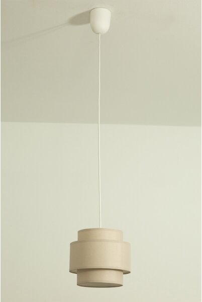 Brilagi - Lustr na lanku RESNA 1xE27/60W/230V pr. 20 cm béžová