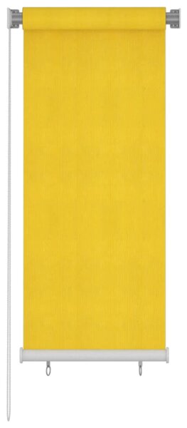 Venkovní roleta 60 x 140 cm žlutá HDPE