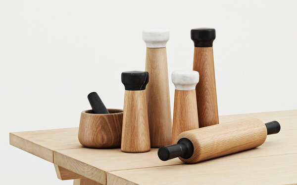 Normann Copenhagen designové mlýnky na koření Craft Salt & Pepper Small