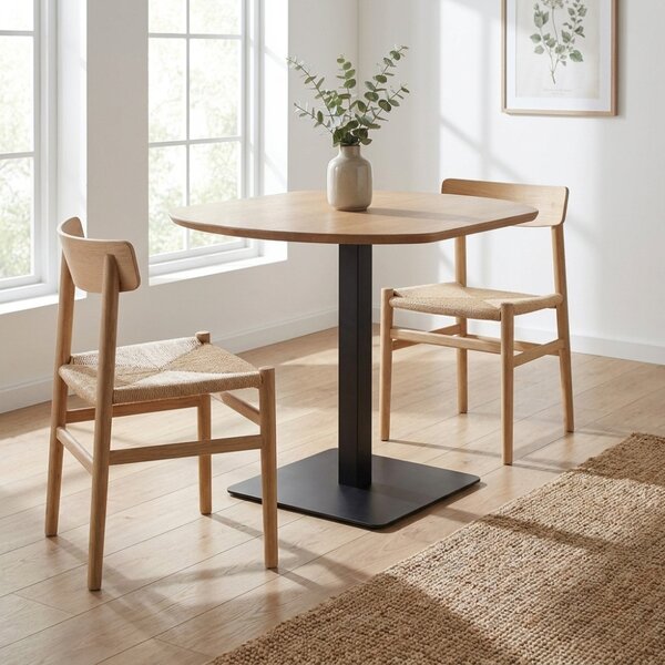 -25 % Dny MOMENTI– WOOOD Dubový bistro stolek Tablo 79 x 67 cm