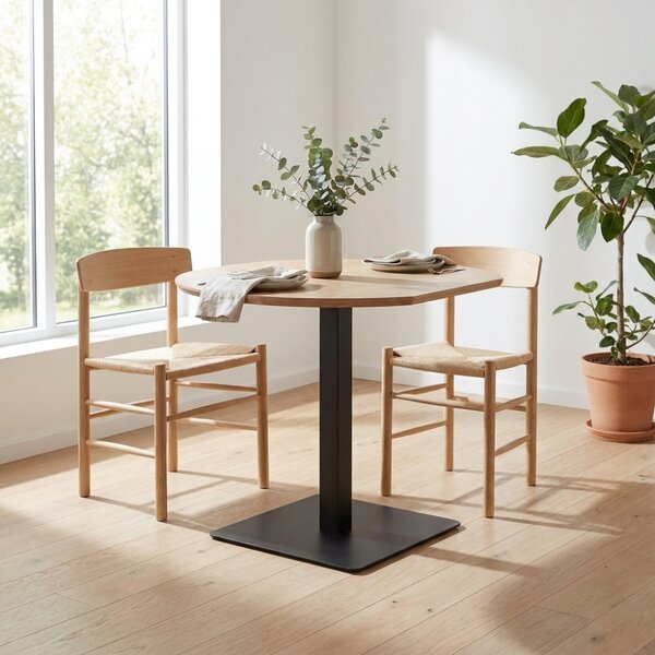 -25 % Dny MOMENTI– WOOOD Dubový bistro stolek Tablo 79 x 73 cm