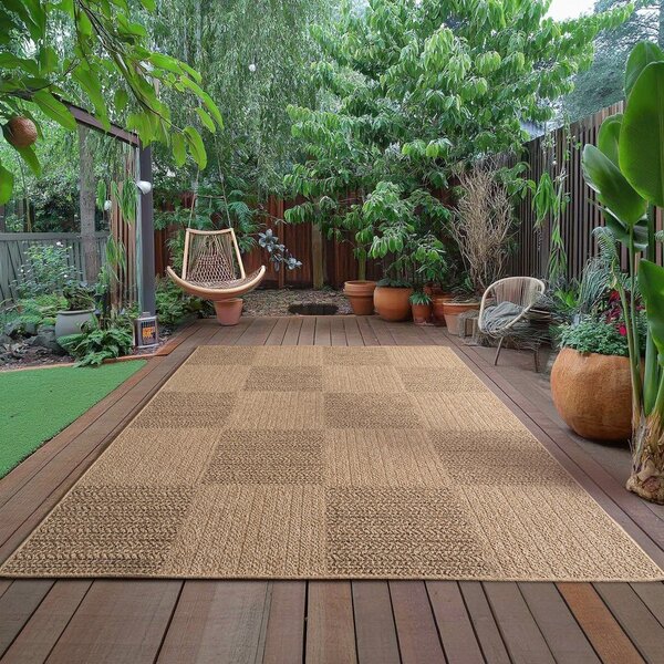 Hnědý vnitřní a venkovní koberec 200x290 cm Timber 1405 – Ayyildiz Carpets